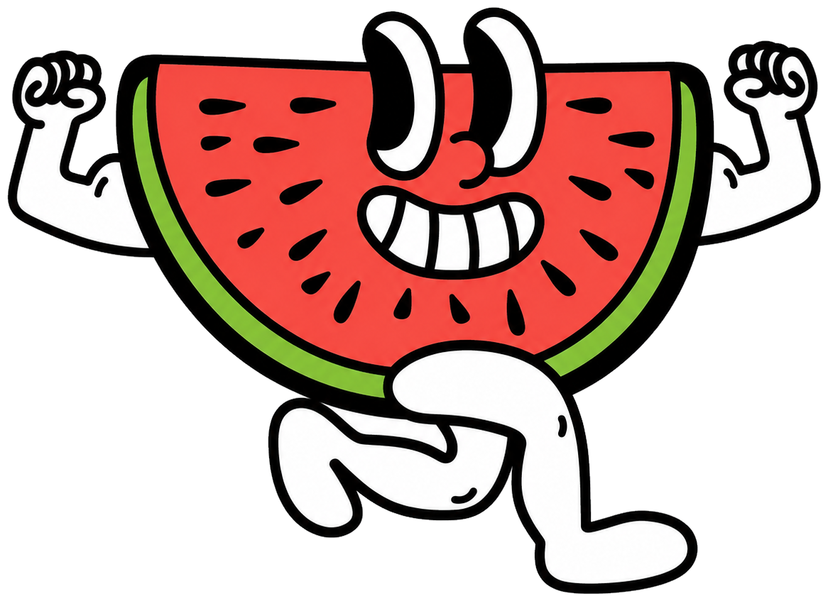 ChewTeinz Sour Watermelon mascot